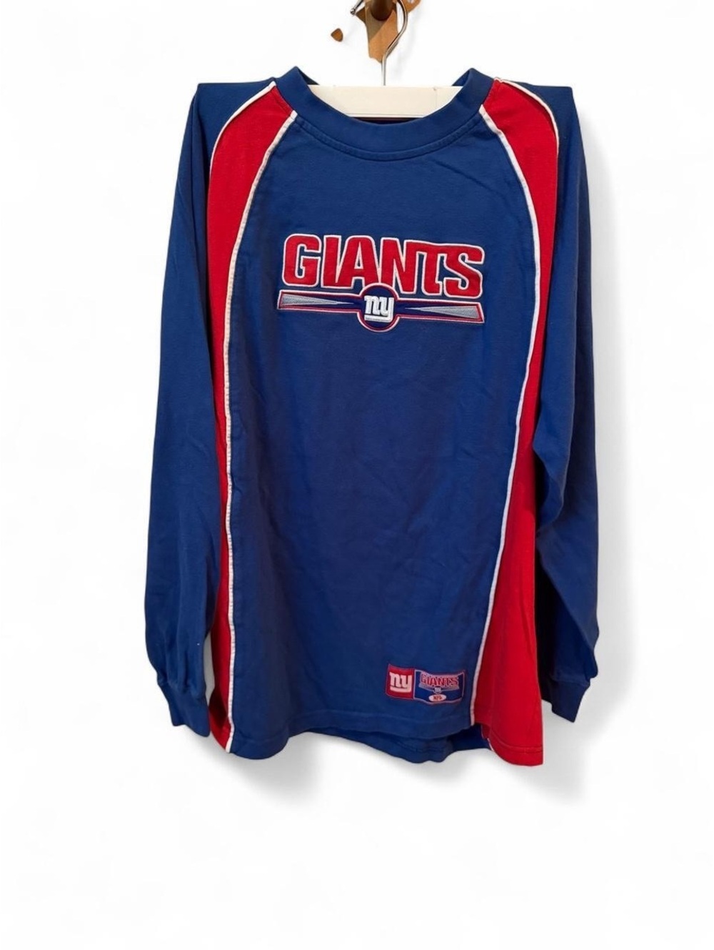 New York Giants Women's Long Sleeve Jersey Shirt